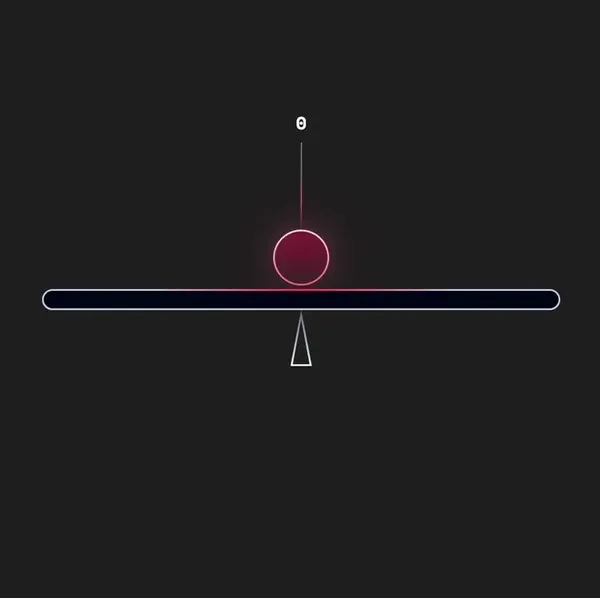 Centered Seesaw Slider